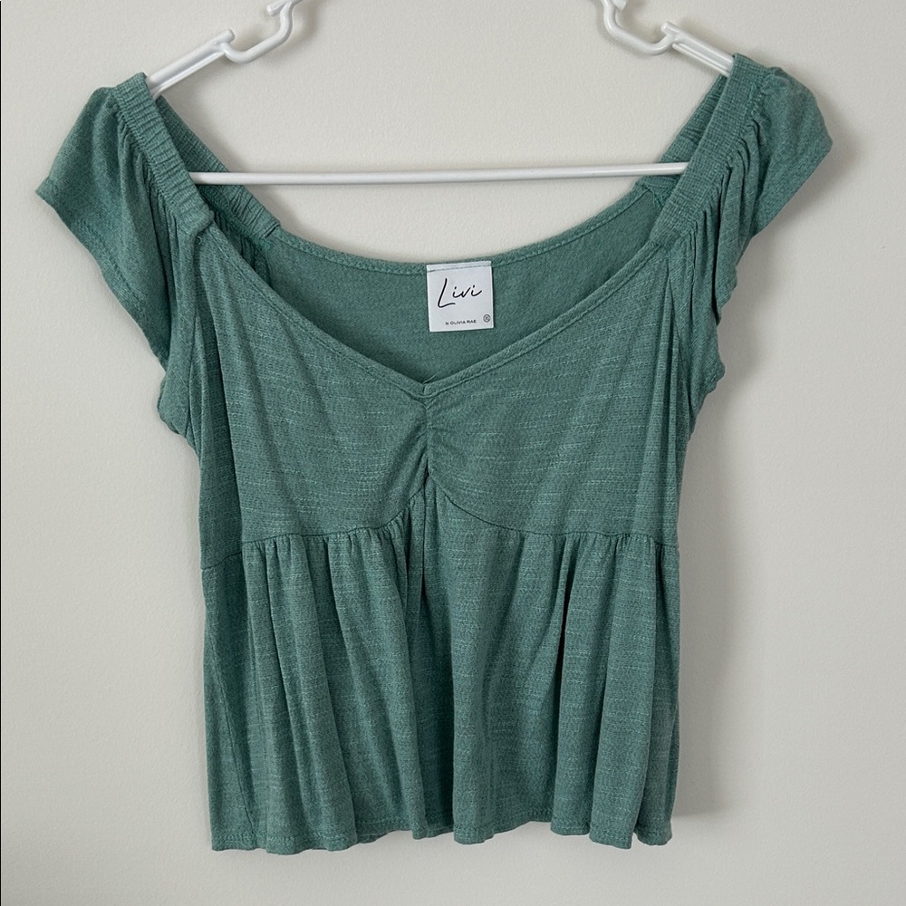 Green Women's Top